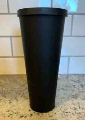 Starbucks 2014 RARE Matte Black Tumbler Cold Cup Gold Dot Collection 24 oz - Sold on eBay Dec, 19th 2019 for $19.99