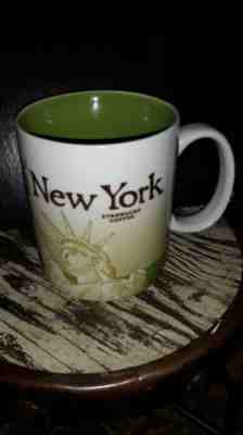 2011 Starbucks Coffee Mug New York City Statue of Liberty Global Series 16 oz - Sold on eBay Dec, 19th 2019 for $37.99