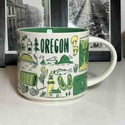 STARBUCKS COFFEE 2017 Portland Oregon - Been There Series - 14oz Mug Cup PNW EUC - Sold on eBay Dec, 19th 2019 for $18.18