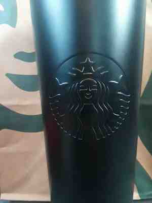 Starbucks Matte Black Halloween 2019 Tumbler with Straw - Sold on eBay Dec, 19th 2019 for $33.44