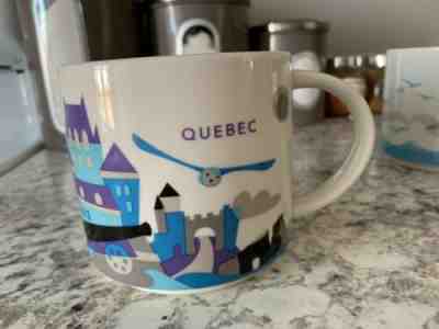Starbucks You Are Here Mug Quebec - Sold on eBay Dec, 19th 2019 for $19.99