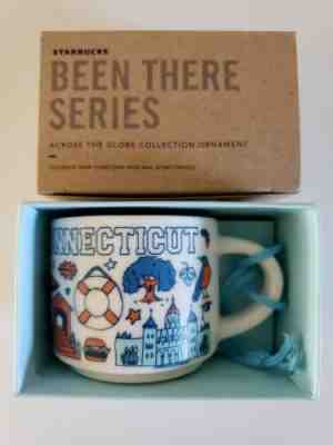 New Starbucks Been There Connecticut Ornament Mini Mug 2 OZ Demitasse - Sold on eBay Dec, 19th 2019 for $18.14