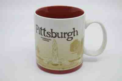 Starbucks Pittsburgh Collectors Series 16oz Coffee Mug 2011 with SKU sticker