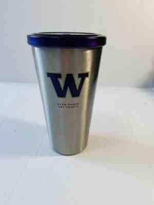 Starbucks University of Washington UW 2014 Stainless Travel Cold Cup Tumbler  - Sold on eBay Dec, 19th 2019 for $16.99