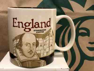 Starbucks Coffee Mug - ENGLAND V2 -Global City Icon Series 16 Oz NIB - Sold on eBay Dec, 19th 2019 for $39.00