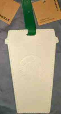 *SALE*NEW* Starbucks White Luggage Tag with Free Shipping!  - Sold on eBay Dec, 19th 2019 for $15.99