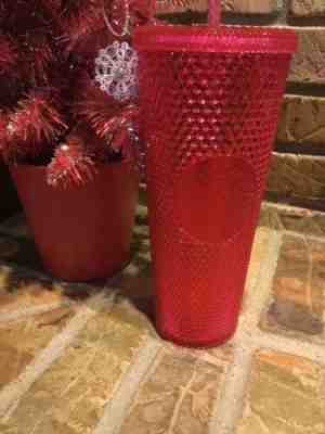 Starbucks Venti Iridescent Pink Stud Studded Tumbler Cup 2019 Holiday Christmas - Sold on eBay Dec, 19th 2019 for $27.99
