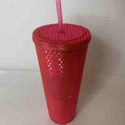 Starbucks Christmas 2019 Hot Pink Studded Tumbler METALLIC MUG FREE SHIPPING - Sold on eBay Dec, 19th 2019 for $32.00