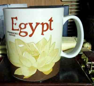 Starbucks Mug EGYPT Tea Coffee Icon Series - 16 oz - Sold on eBay Dec, 19th 2019 for $61.00