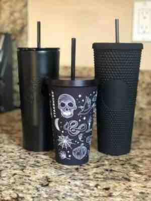 Starbucks Halloween 2019 Skull 16 Oz Tumbler Cup Purple/Black BRAND NEW SOLD OUT - Sold on eBay Dec, 19th 2019 for $40.00