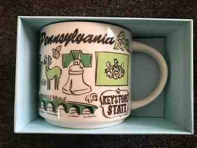 Starbucks Pennsylvania Coffee Mug "Been There Series" - Brand New! - Sold on eBay Dec, 19th 2019 for $17.00
