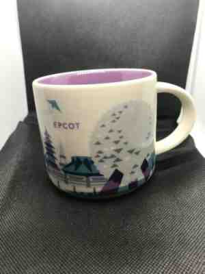 Disney Parks Starbucks Epcot You are here Coffee Mug Cup - Sold on eBay Dec, 19th 2019 for $18.50