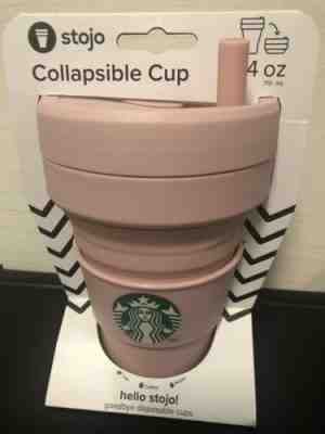 2019 Starbucks Pink Stojo Silicone Collapsible Cup 24oz - Singapore Exclusive - Sold on eBay Dec, 19th 2019 for $70.00