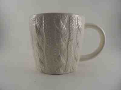 Starbucks Coffee Mug Cable Knit Sweater Winter Christmas Cup 2008 Embossed 12oz - Sold on eBay Dec, 19th 2019 for $16.99