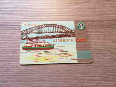 Starbucks card Australia SYDNEY Harbor Bridge Collectible No value  - Sold on eBay Dec, 19th 2019 for $19.49