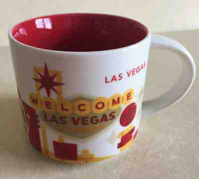 STARBUCKS LAS VEGAS  MUG 2015 - WELCOME  YOU ARE HERE COLLECTION  NEW - Sold on eBay Dec, 19th 2019 for $19.95