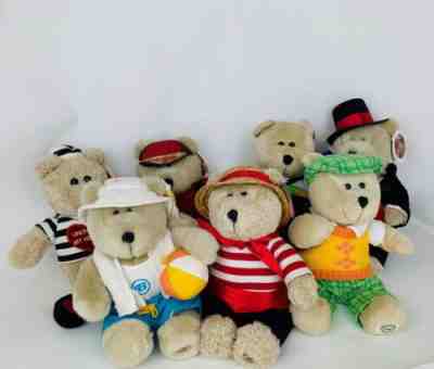 Lot of 7 Collectible Starbucks Bearista Bears W/ tags MIXED LOT New With Tags - Sold on eBay Dec, 19th 2019 for $49.99