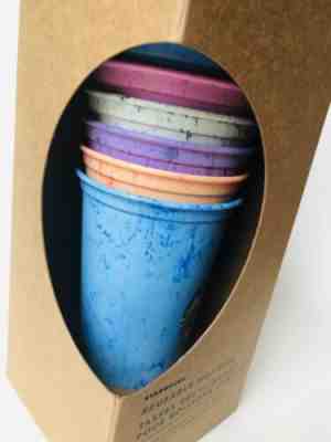 Starbucks Reusable Hot Cups w/ Lids 16oz Grande New Summer Marble 2019 Pack Of 6 - Sold on eBay Dec, 19th 2019 for $27.99
