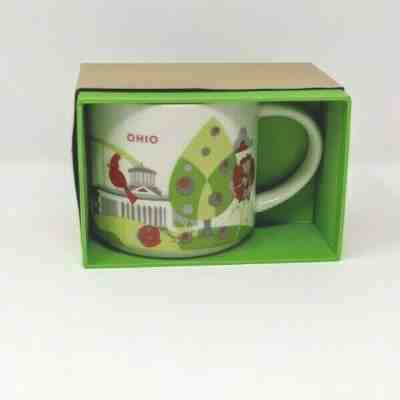 Starbucks Ohio State Mug You are Here Collection Series NEW in Box UNUSED - Sold on eBay Dec, 18th 2019 for $19.99