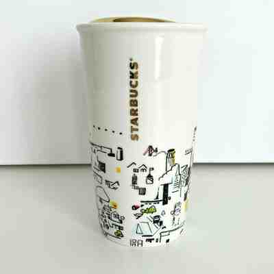 Starbucks San Francisco Ceramic Traveler Car Cup Hot Mug Tumbler 2015 - Sold on eBay Dec, 18th 2019 for $33.00