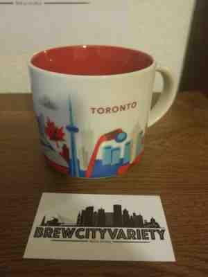 Starbucks TORONTO You Are Here Mug 2017 Microwaveable 14 Fl Oz  Very Clean - Sold on eBay Dec, 18th 2019 for $24.99