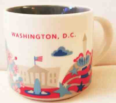 NWOB STARBUCKS 14 fl oz YOU ARE HERE Collection WASHINGTON DC mug 2013 - Sold on eBay Dec, 18th 2019 for $15.00