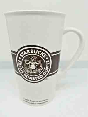 Starbucks 2008 Brown Cigar Band Cup Original Topless Siren Logo 16oz  2 go mug   - Sold on eBay Dec, 18th 2019 for $19.95