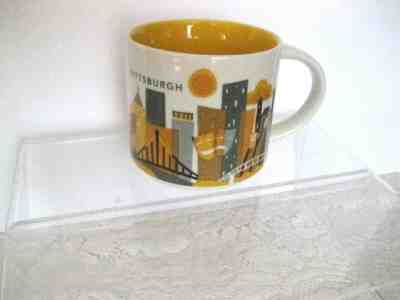 Starbucks Mug  You Are Here Collection   Pittsburgh Cup 2014  14oz. NWOB  er - Sold on eBay Dec, 18th 2019 for $15.95