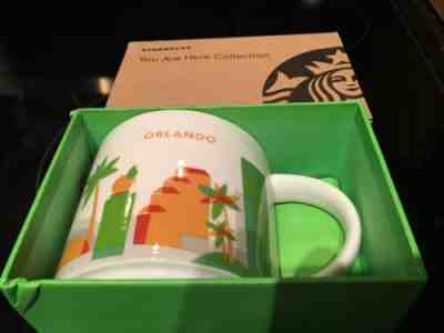 Starbucks Orlando You Are Here Collectors Mug, New In Box With Tag, 14 Oz - Sold on eBay Dec, 18th 2019 for $25.00