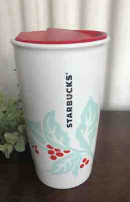 STARBUCKS Ceramic Travel Mug Tumbler With Lid 12oz - Sold on eBay Dec, 18th 2019 for $18.00