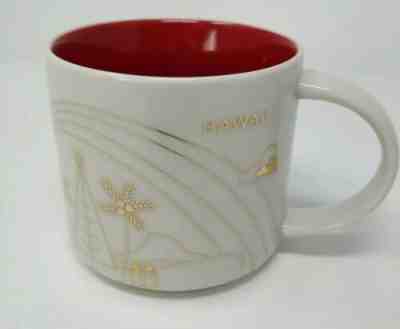 Starbucks 2014 HAWAII CHRISTMAS YAH You are Here Collection Coffee Mug 14 fl oz - Sold on eBay Dec, 18th 2019 for $19.99