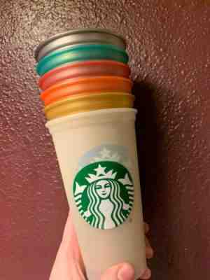 starbucks reusable hot cups 6 pack - Sold on eBay Dec, 18th 2019 for $15.00