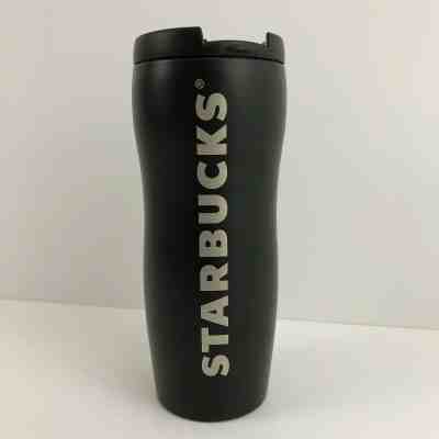 Starbucks Shaped Black Stainless Steel Tumbler 12 Oz Rare - Sold on eBay Dec, 18th 2019 for $39.99
