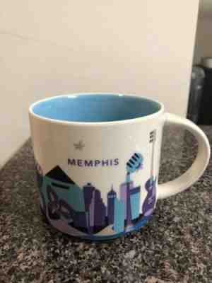 STARBUCKS MEMPHIS YOU ARE HERE MUG - NO BOX, NO SKU - Sold on eBay Dec, 18th 2019 for $25.00