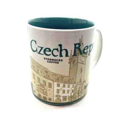Starbucks Czech Republic 2016 Global Icon City Collector Coffee Mug 16 Oz. Rare - Sold on eBay Dec, 18th 2019 for $22.00