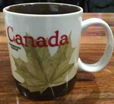 CANADA Discontinued Starbucks Coffee Icon City Mug Series - Sold on eBay Dec, 18th 2019 for $39.00