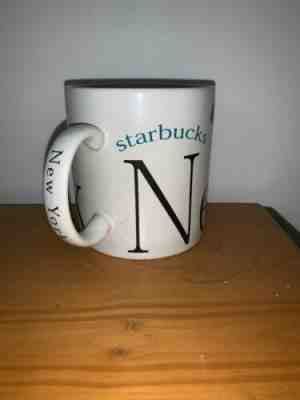 Vtg 1994 Starbucks New York Statue Of Liberty Coffee Mug Cup Collector Series - Sold on eBay Dec, 18th 2019 for $15.50