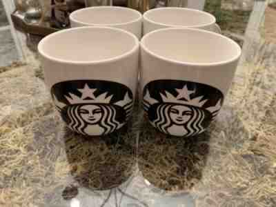 Starbucks Coffee 2018 MUG New 14oz. Large Black Mermaid Siren Set Of 4 - Sold on eBay Dec, 18th 2019 for $25.00
