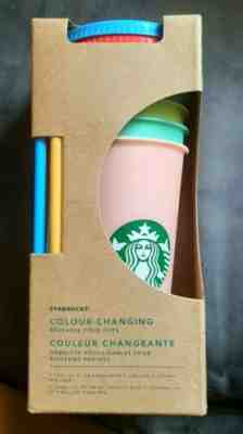Starbucks color changing cups cold 5 pack - Sold on eBay Dec, 18th 2019 for $50.00