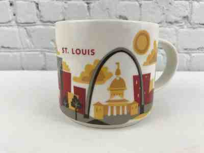 Starbucks St. Louis You Are Here Collectible Mug 14 oz. Coffee Cup - Sold on eBay Dec, 18th 2019 for $19.95