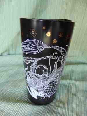 STARBUCKS New 2019 Christmas Mermaid Ceramic Mug/Tumbler w Lid 12oz - Sold on eBay Dec, 18th 2019 for $25.00