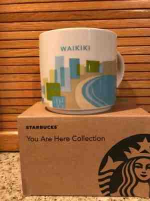 Starbucks Waikiki You Are Here Mug Retired YAH NEW - Sold on eBay Dec, 18th 2019 for $28.99