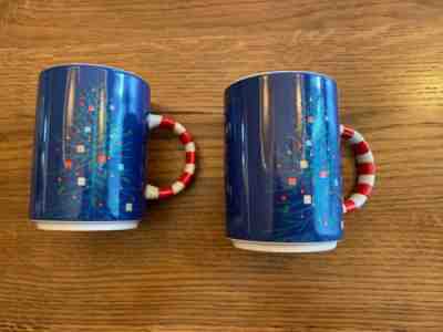Lot Of 2 Starbucks 2018 Limited Edition Holiday Mug Christmas Tree Candy Cane - Sold on eBay Dec, 18th 2019 for $19.99
