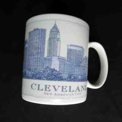 Starbucks Cleveland Mug 2007 Architecture Series New American City 18 oz - Sold on eBay Dec, 18th 2019 for $20.99