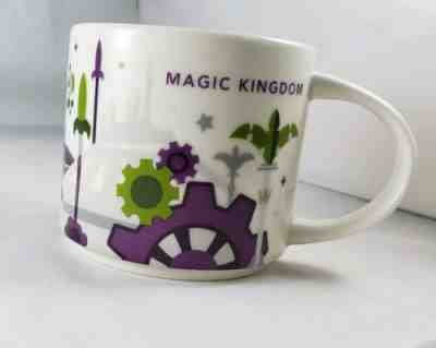 Disney Magic Kingdom You Are Here Tomorrowland Ceramic Coffee Mug Starbucks 14oz - Sold on eBay Dec, 18th 2019 for $24.99