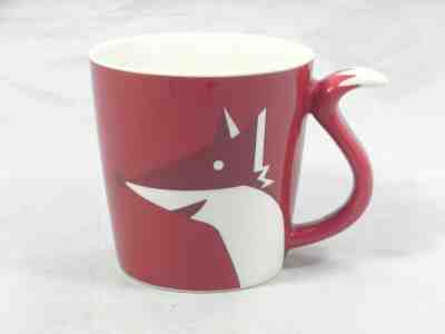 2012 Starbucks Red FOX Coffee Cup Mug~Tail Handle ~Bone China  - Sold on eBay Jan, 10th 2020 for $16.75