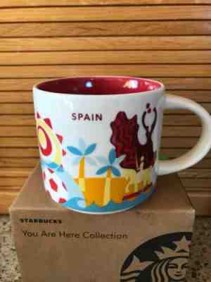 STARBUCKS Spain You Are Here   Mug (NEW) ~14 Oz  NWT YAH Rare - Sold on eBay Jan, 10th 2020 for $44.99
