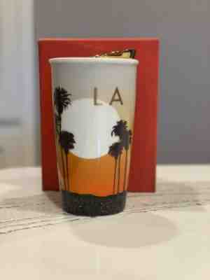 Starbucks Dot Collection LA Ceramic Double Wall Tumbler New In Box - Sold on eBay Jan, 10th 2020 for $31.99