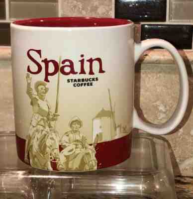 Starbucks Spain Coffee Mug Global Icon Series Collection 2014 16 oz Cup - Sold on eBay Jan, 10th 2020 for $24.95