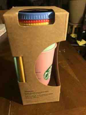 Starbucks Reusable Color Changing Cups 2019 -  24oz Single,  or Set - Sold on eBay Jan, 10th 2020 for $53.00